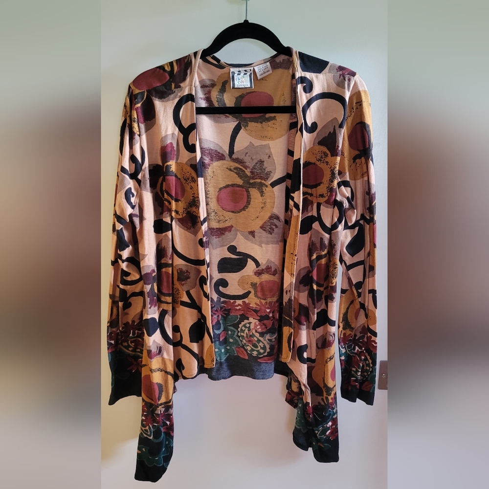 Elegant Floral Women's Cardigan